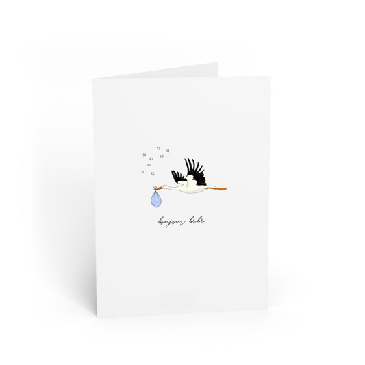 POST CARD | BONJOUR BÉBÉ BOY