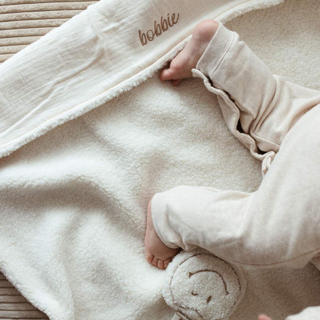 TEDDY BLANKET SNOWY  |  CRIB