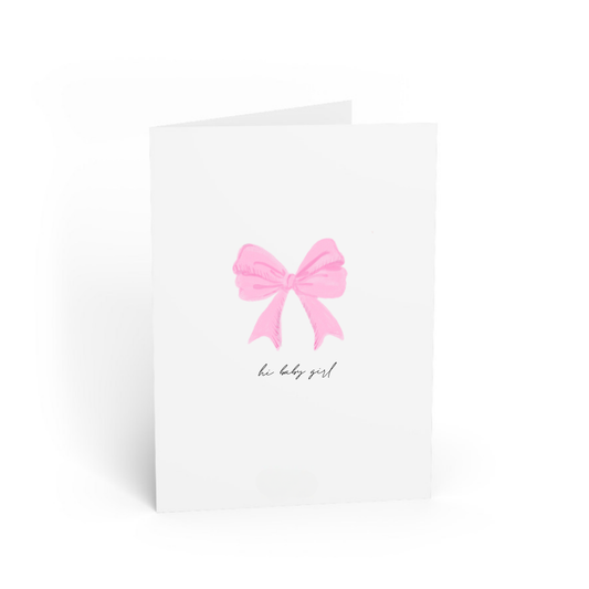 POST CARD | HI BABY GIRL