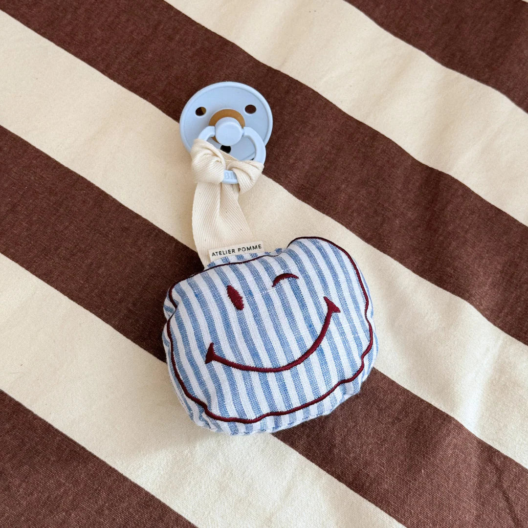 PACIFIER CLOTH POMME | LA MER DOUCE