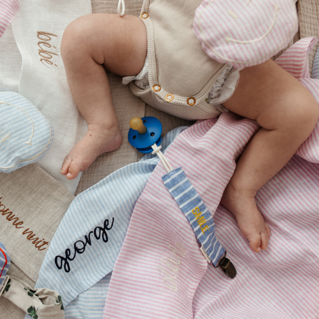 PACIFIER CORD - LOVELY LINEN L'AMOUR