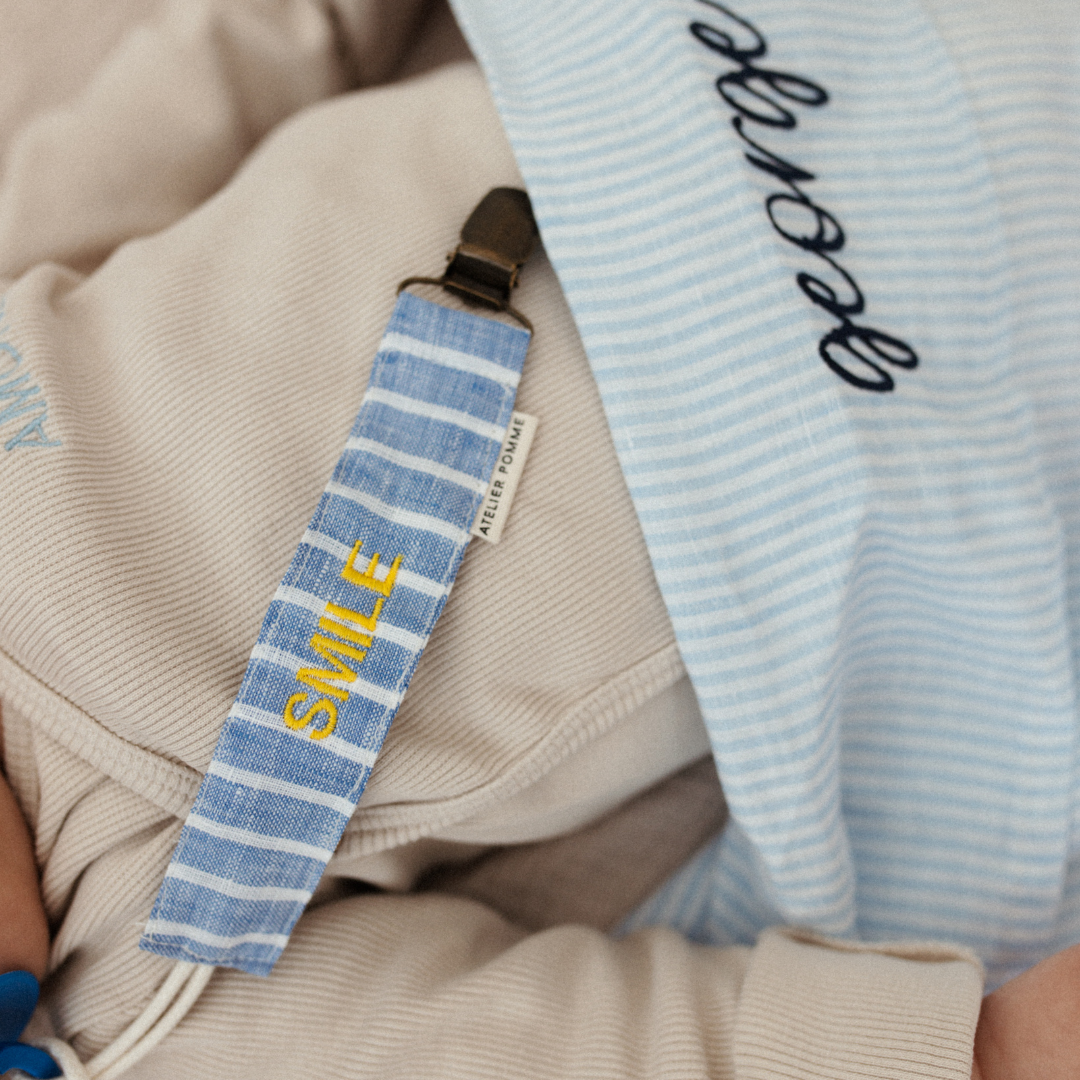 PACIFIER CORD - LOVELY LINEN L'AMOUR