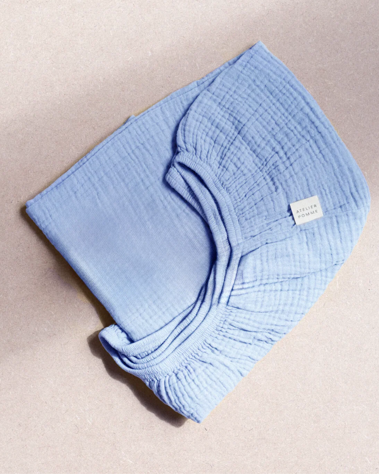 FITTED SHEET CRIB | DREAMY BLUE