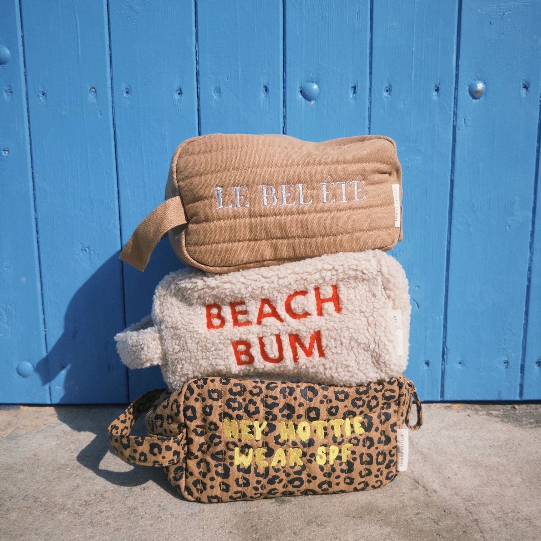Pouch Leopard | Hey Hottie, Wear SPF