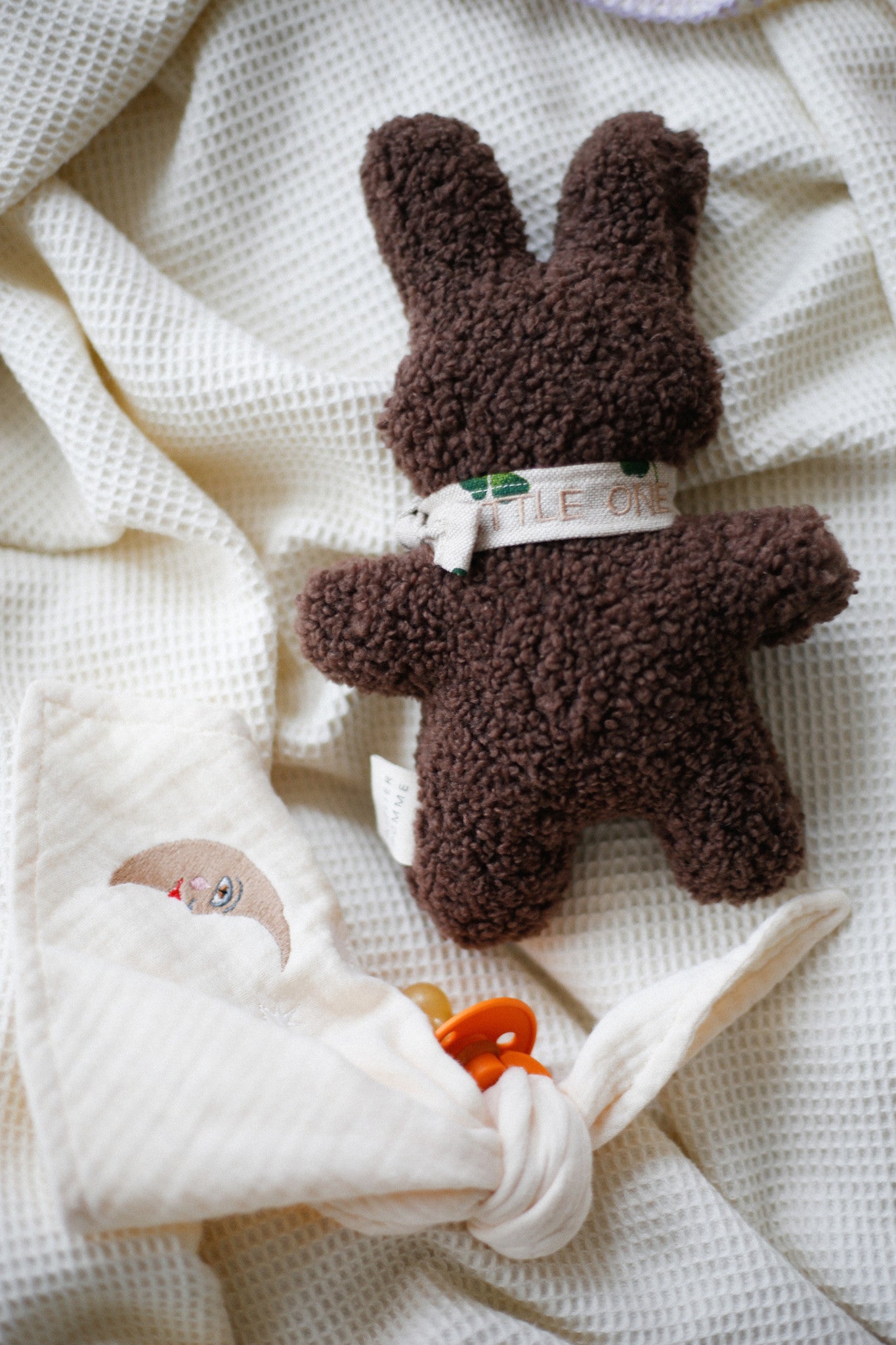 PACIFIER CLOTH - CUDDLE - COSY WHITE