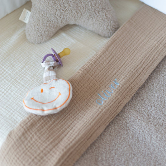 FLAT SHEET CRIB | FINE BROWN