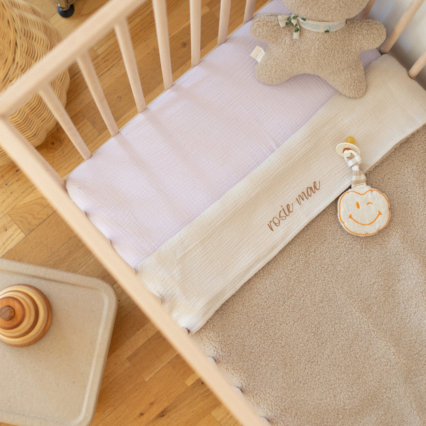 FLAT SHEET COT | BONJOUR BEIGE