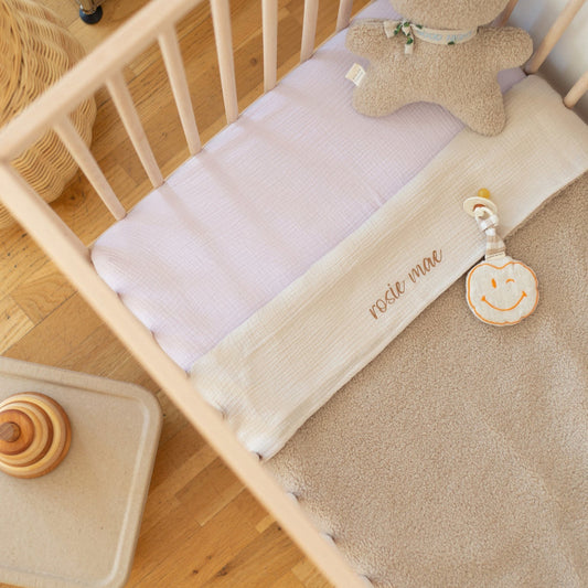 FLAT SHEET COT | BONJOUR BEIGE