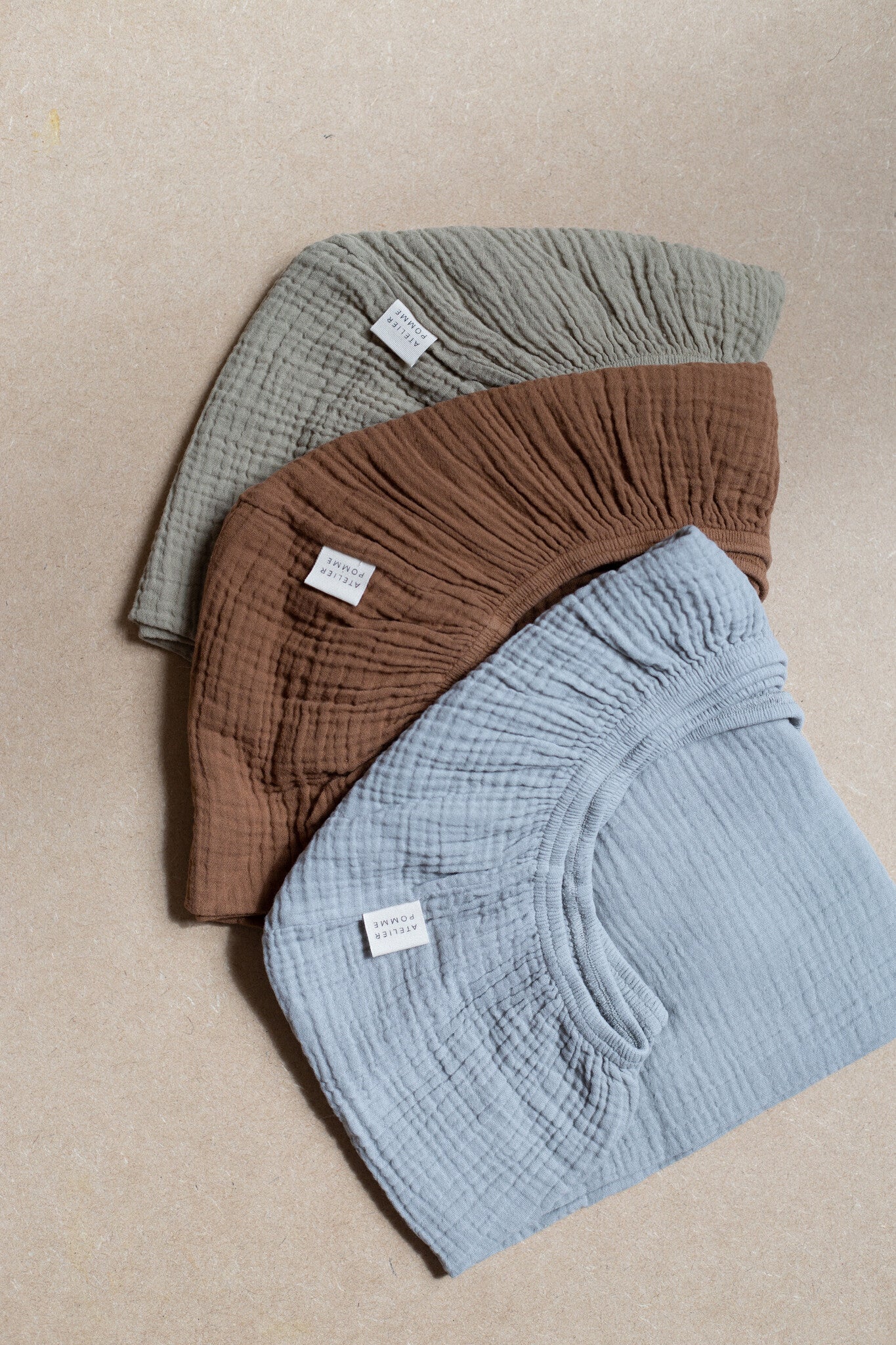 FITTED SHEET CRIB | FEELIN' GREY