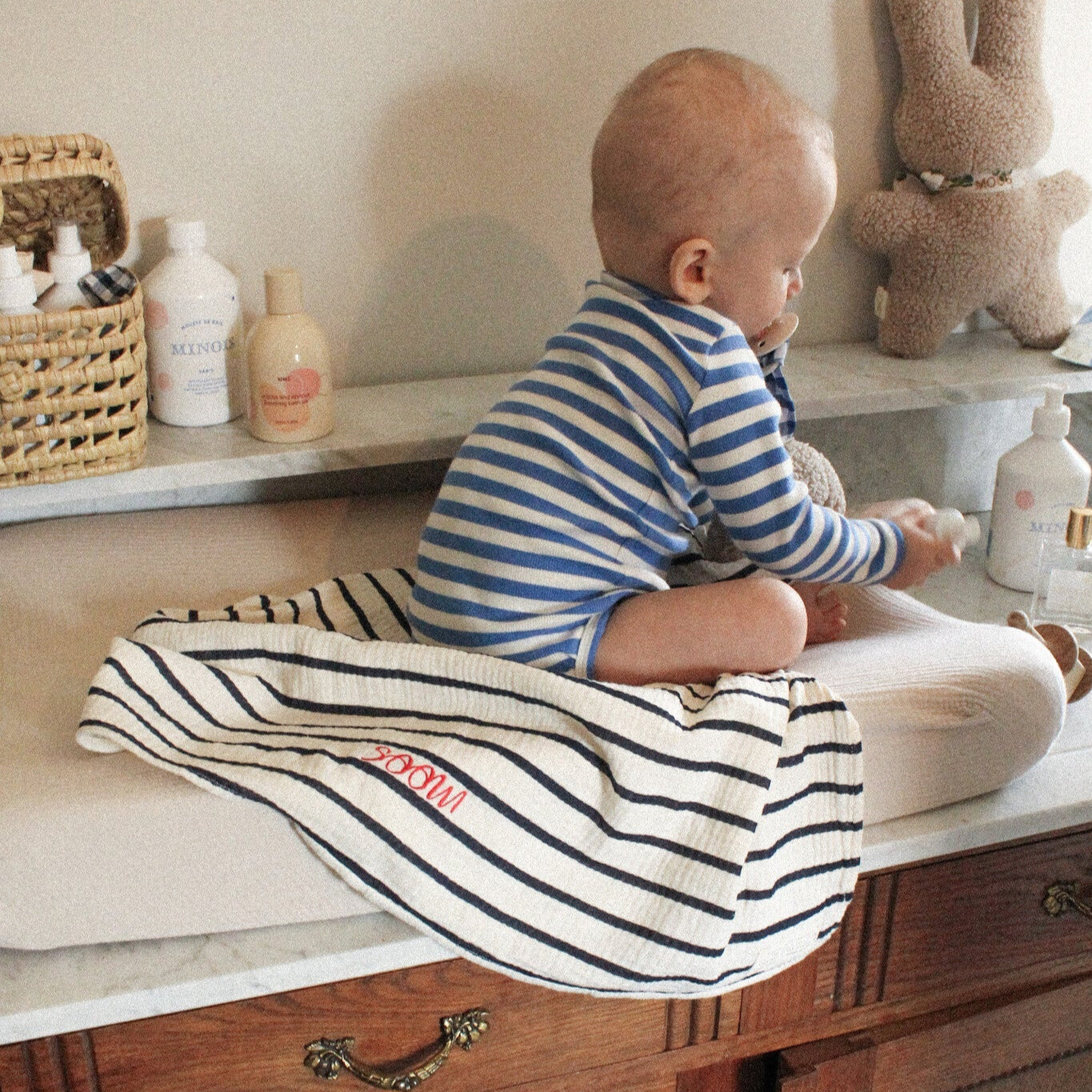 HUGE TOWEL | THE BRETON STRIPE