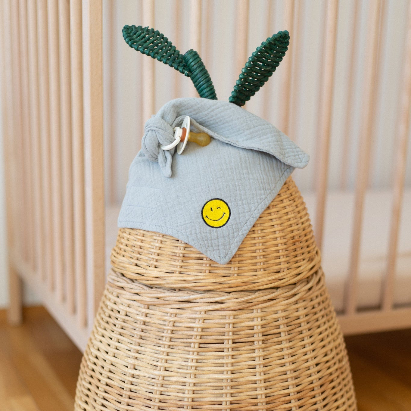 PACIFIER CLOTH CUDDLE | FEELIN' GREY