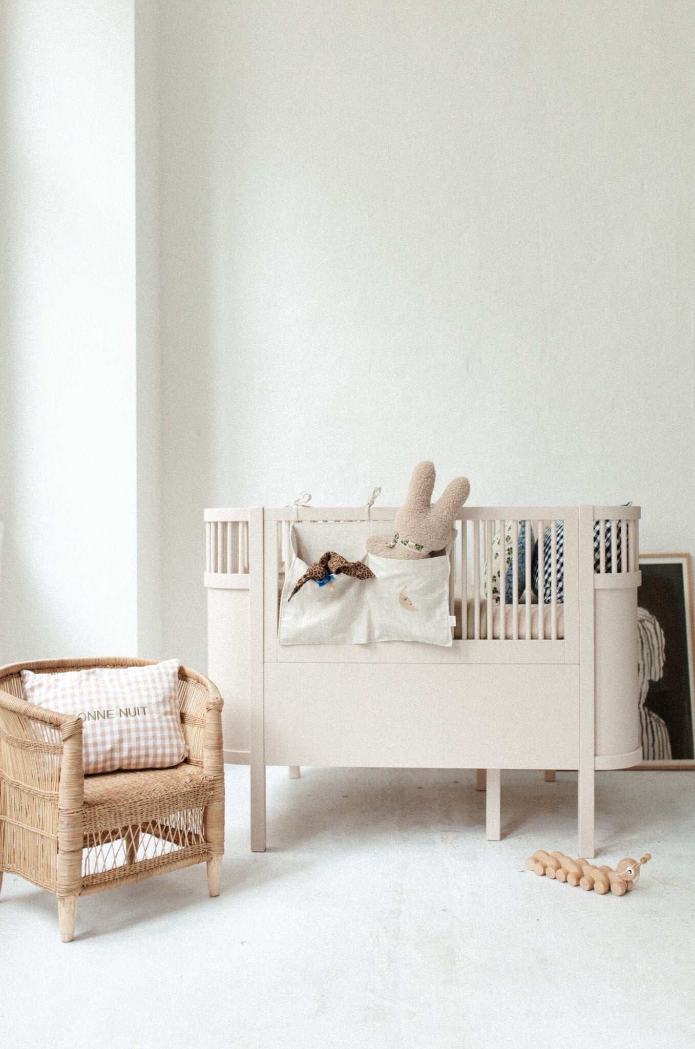 CUSHION: CHECKED IN - BONJOUR BEIGE