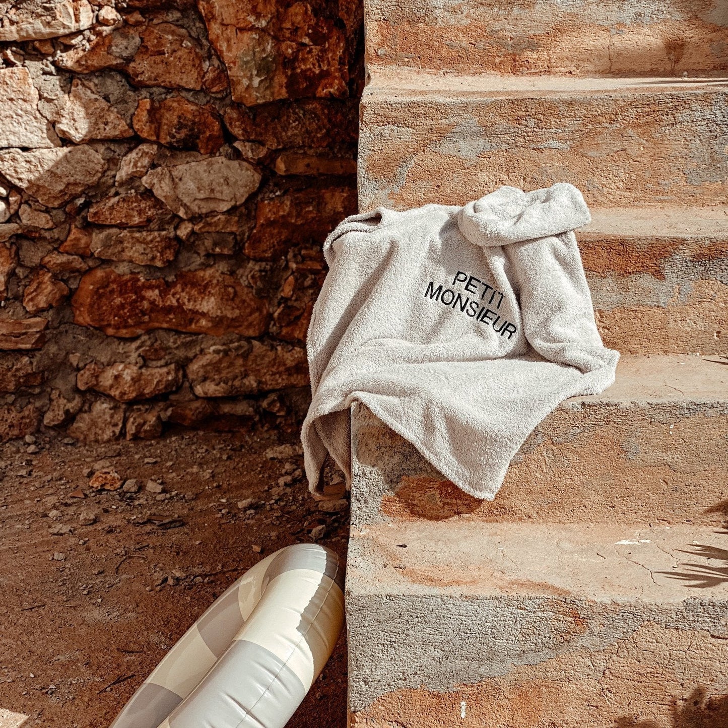 BUBBLY PONCHO | BONJOUR BEIGE