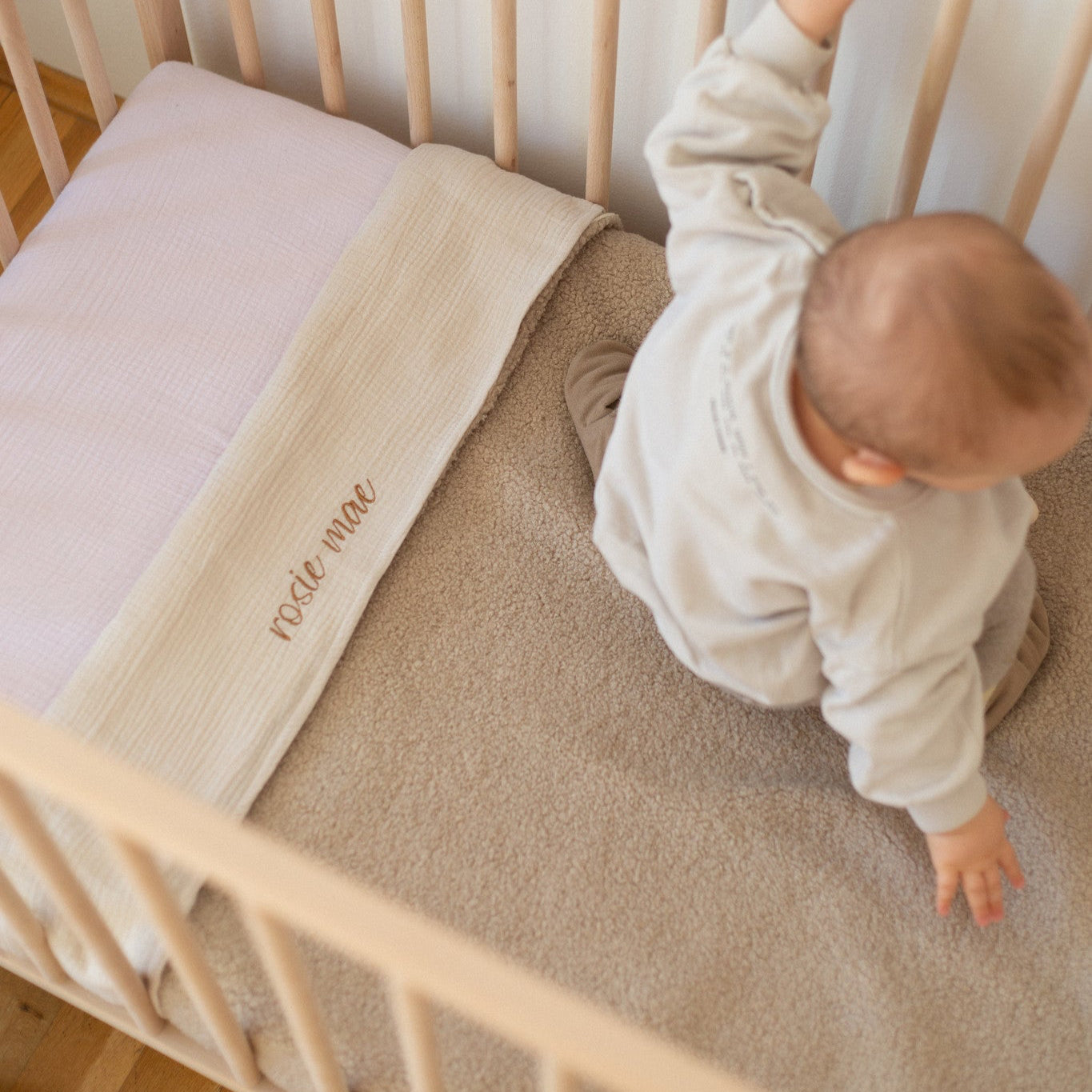 FLAT SHEET COT | BONJOUR BEIGE