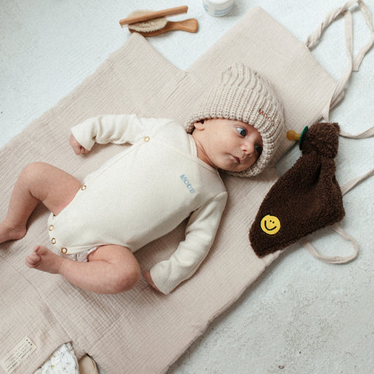 CHANGING PAD TO GO  | BONJOUR BEIGE