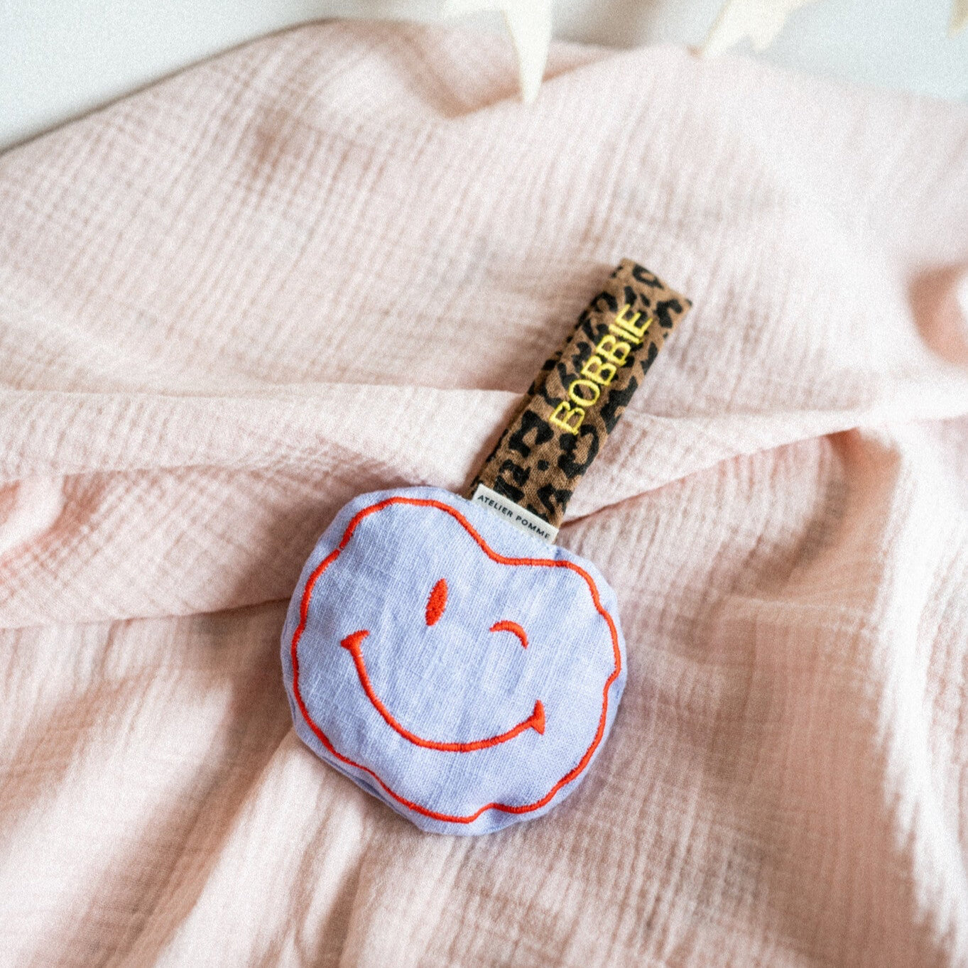PACIFIER CLOTH POMME | LI-LA LEOPARD