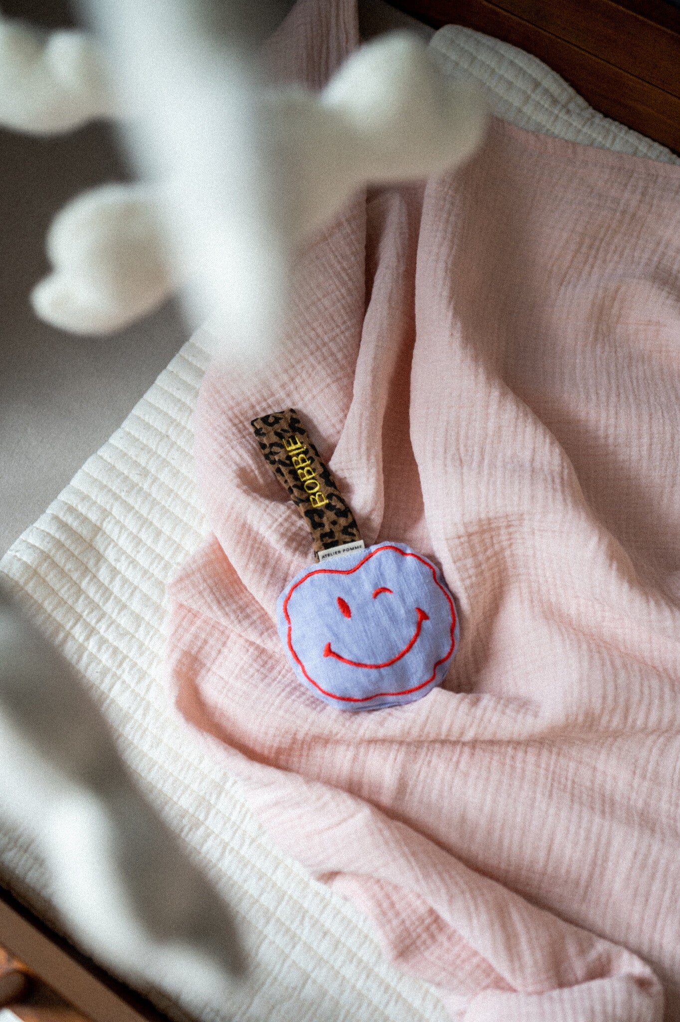PACIFIER CLOTH POMME | LI-LA LEOPARD