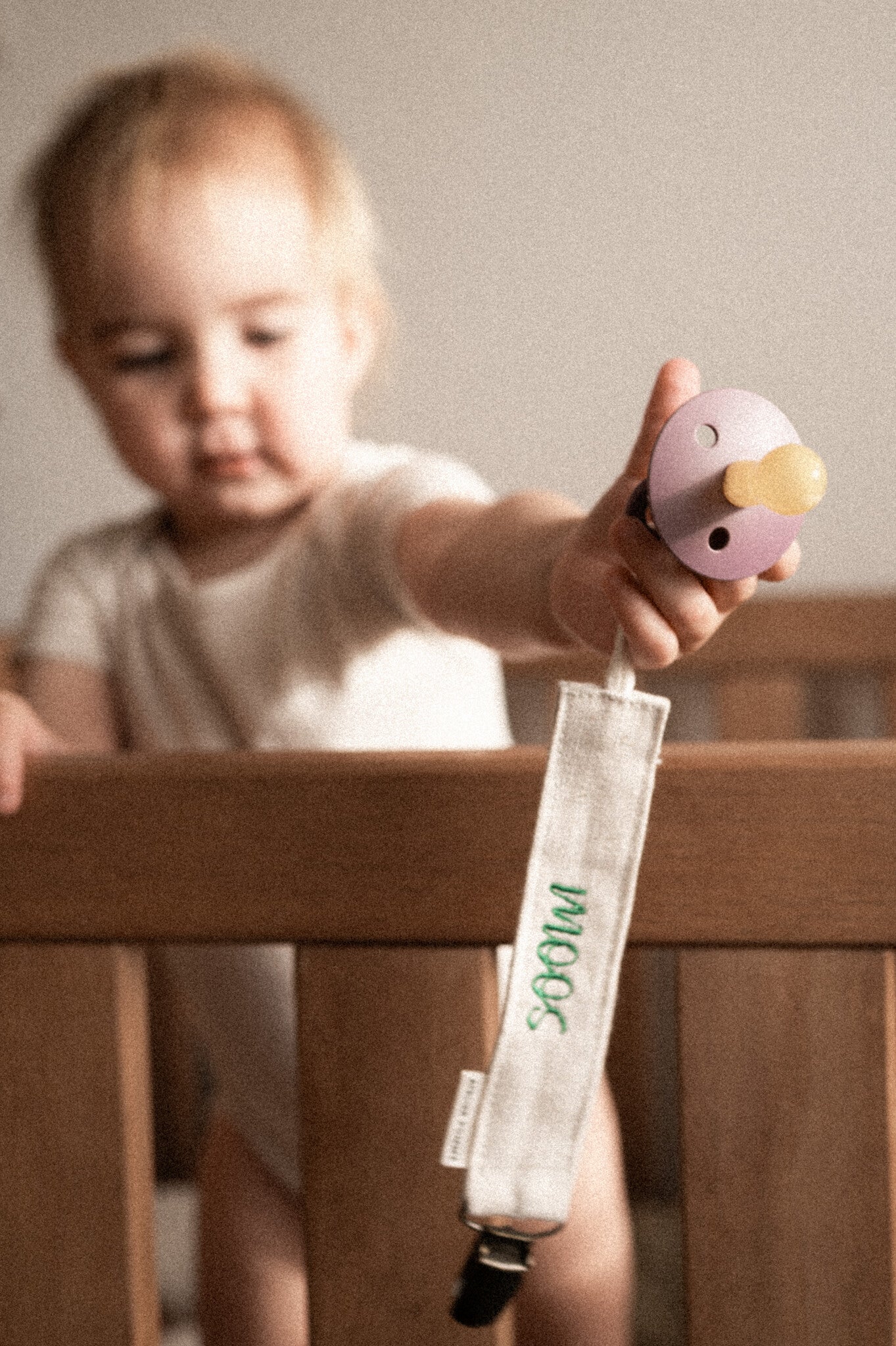 PACIFIER CORD - LOVELY LINNEN