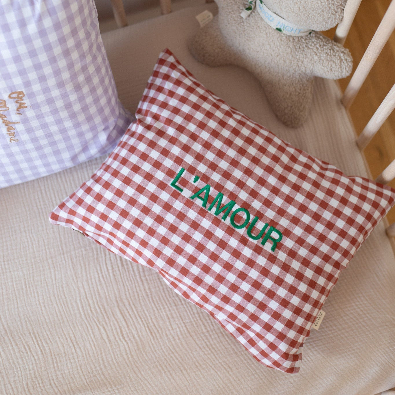 FITTED SHEET COT | BONJOUR BEIGE