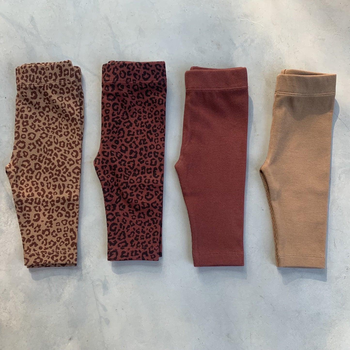 TINY HAPPY PANTS | LEOPARD BROWN