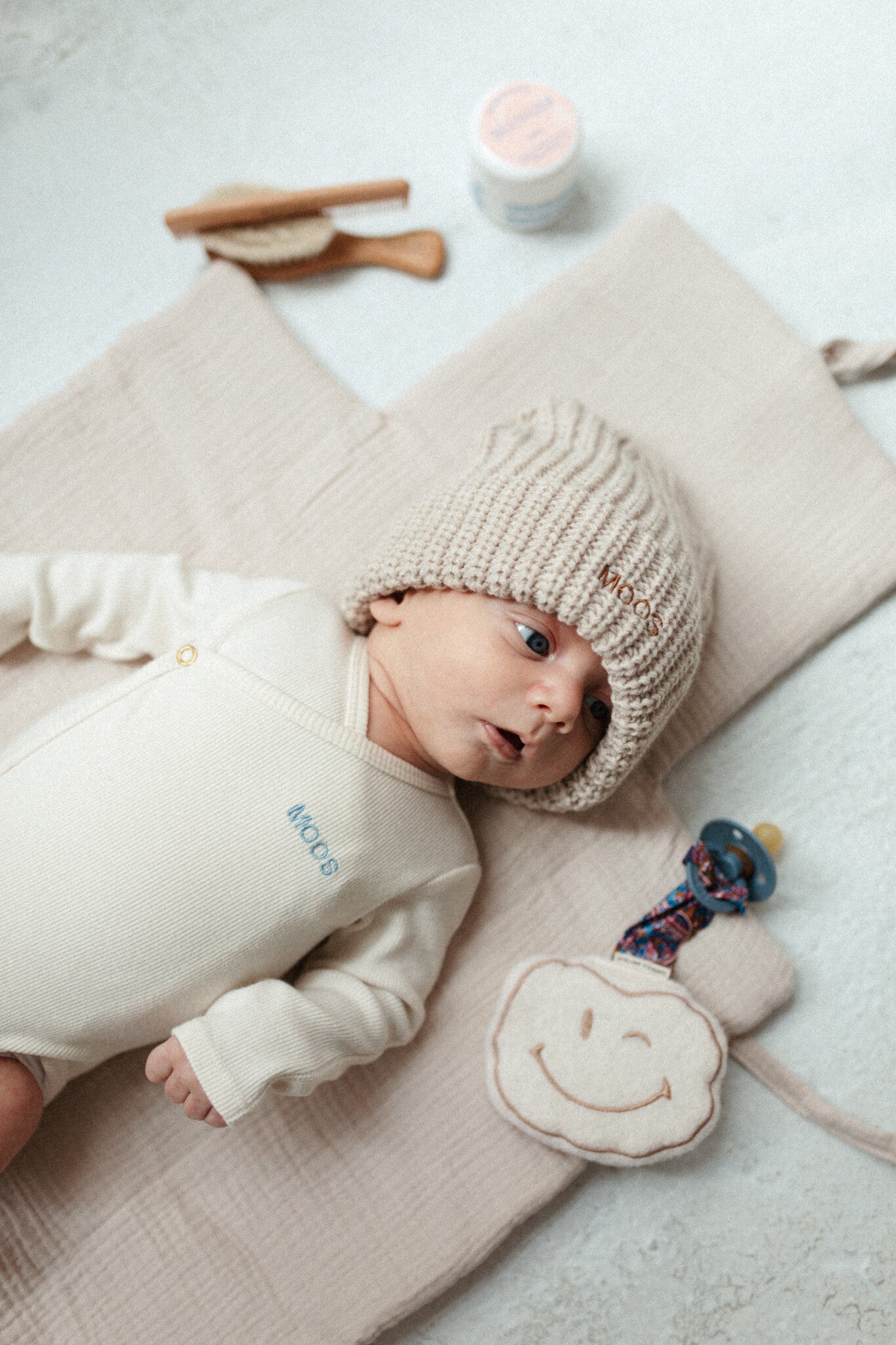 CHANGING PAD TO GO - BONJOUR BEIGE