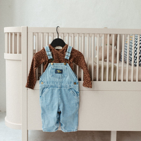 ROMPER WRAP THE BABY  | LEOPARD
