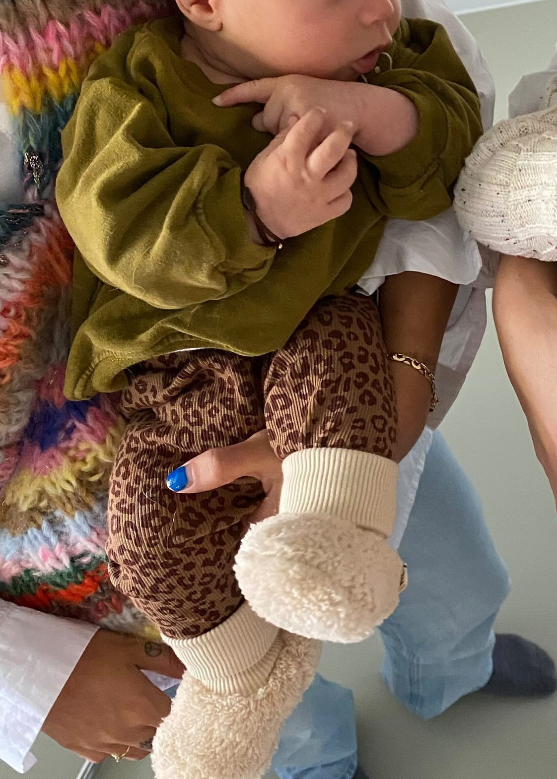 TINY HAPPY PANTS | LEOPARD BROWN