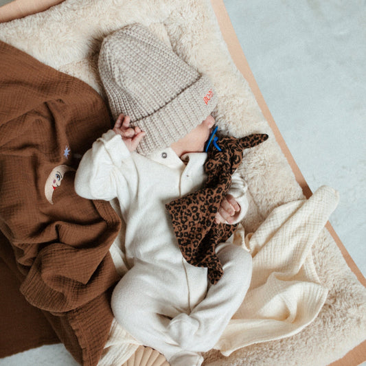 PACIFIER CLOTH CUDDLE | LEOPARD