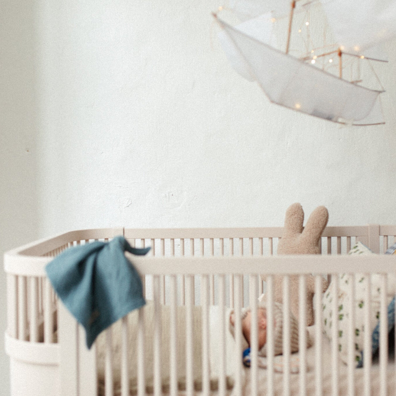 PACIFIER CLOTH CUDDLE | MISTY BLUE
