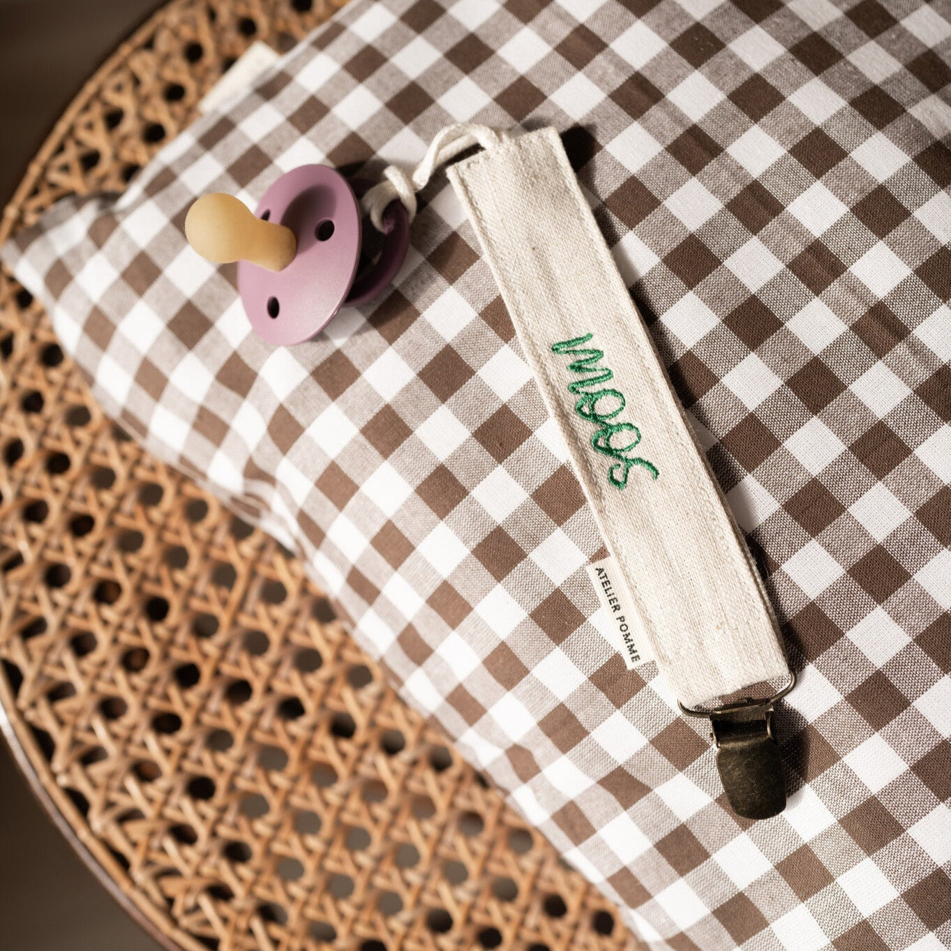 PACIFIER CORD | LOVELY LINNEN