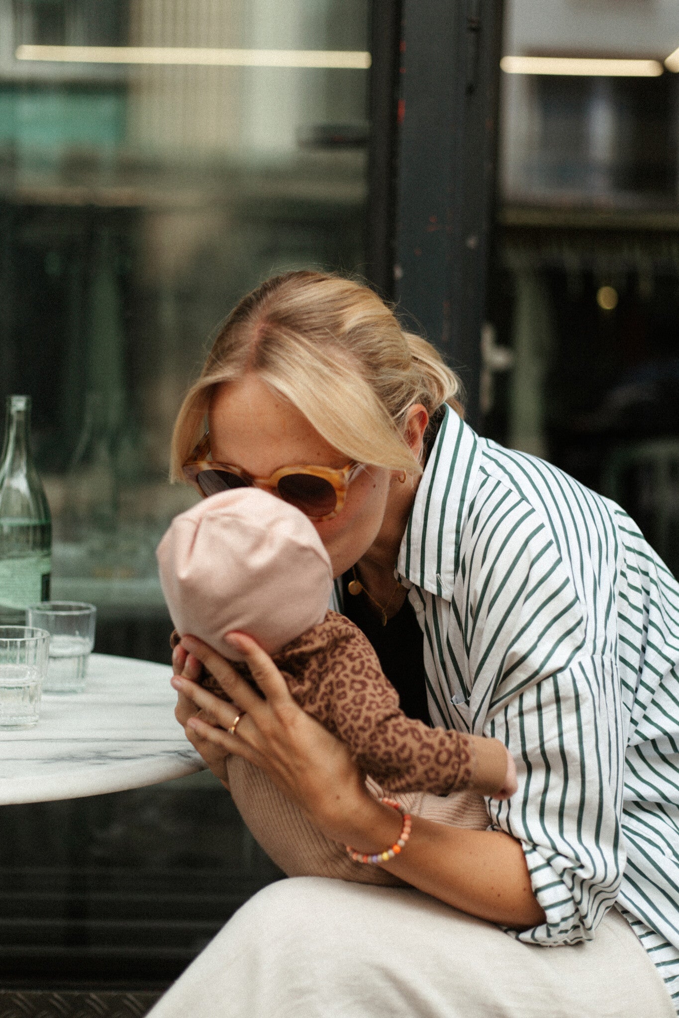 ROMPER WRAP THE BABY - LEOPARD