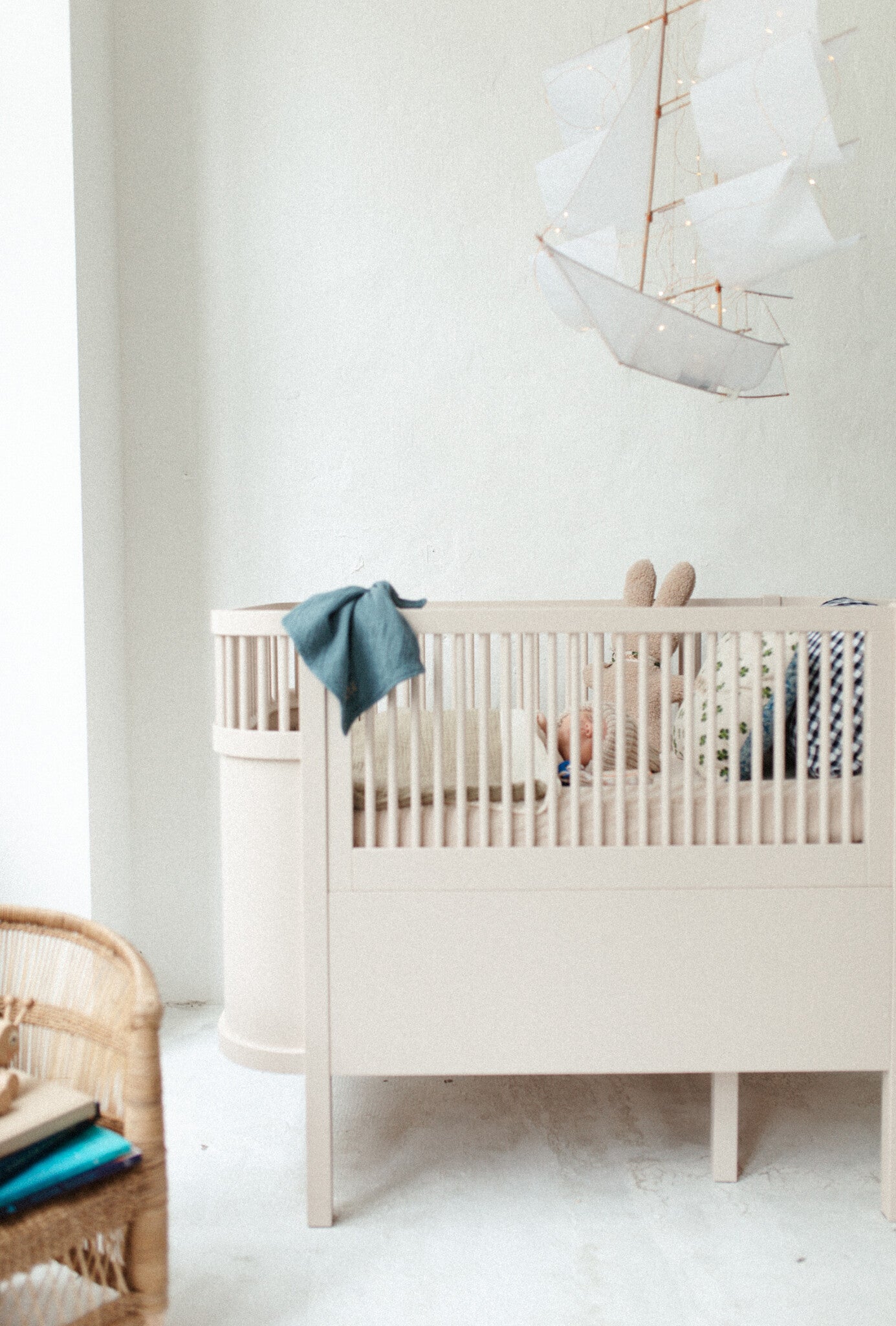 PACIFIER CLOTH - CUDDLE - MISTY BLUE