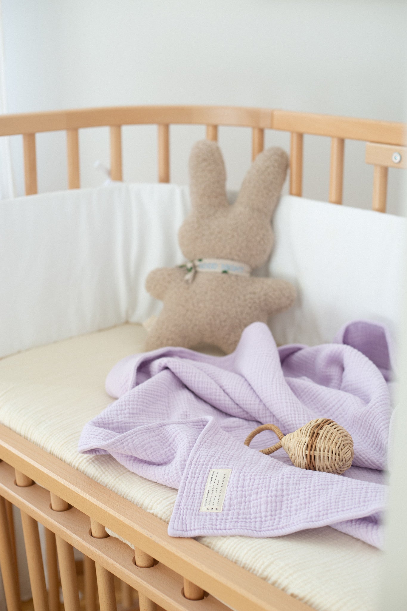 MUSLIN BLANKET LUCKY LILA - CRIB