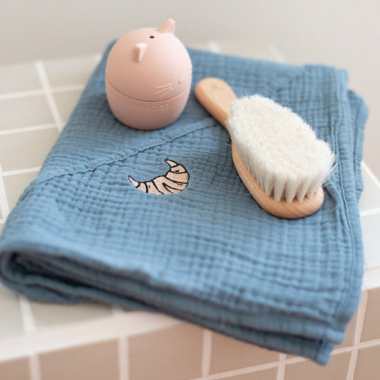 BATH TOWEL | MISTY BLUE