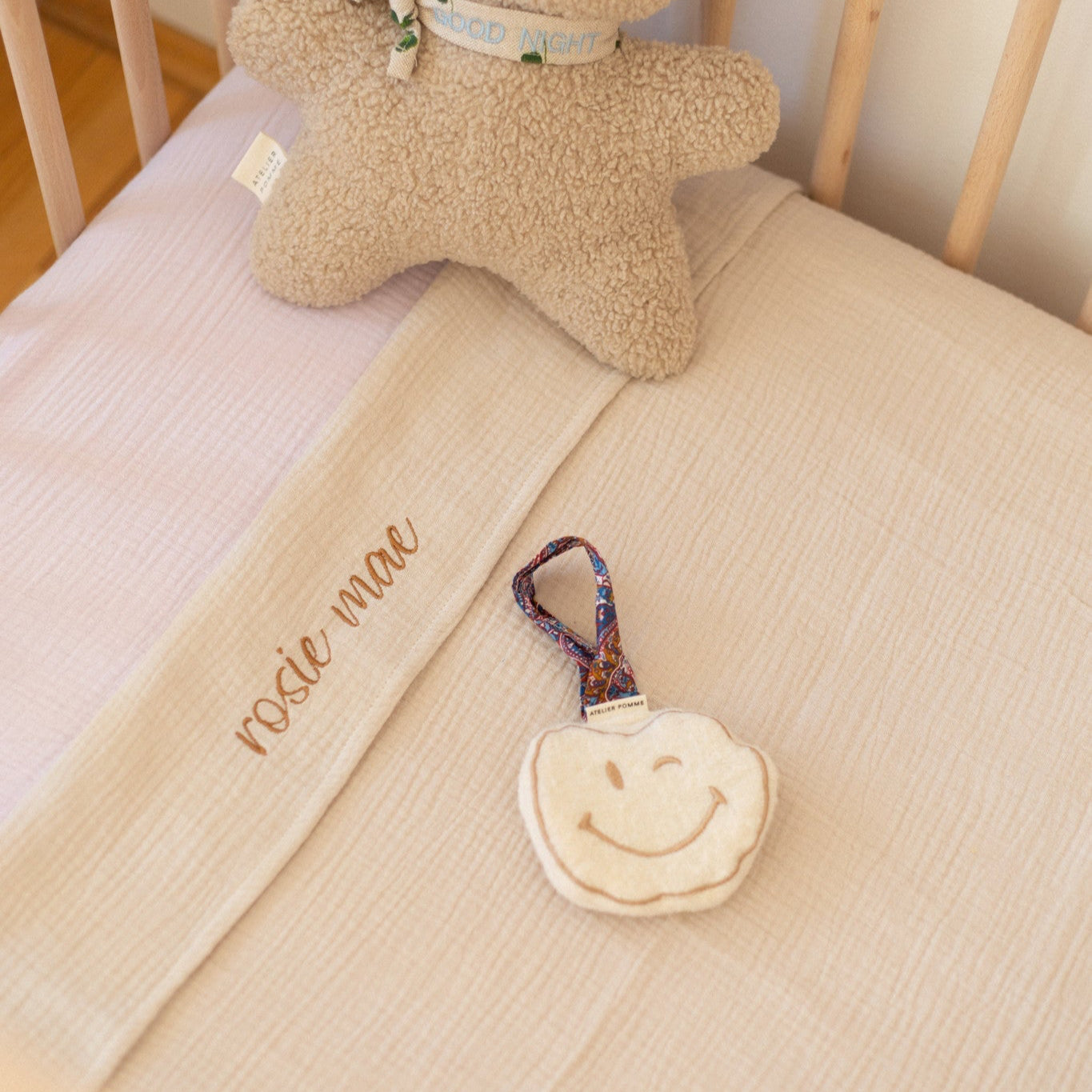 FLAT SHEET COT | BONJOUR BEIGE