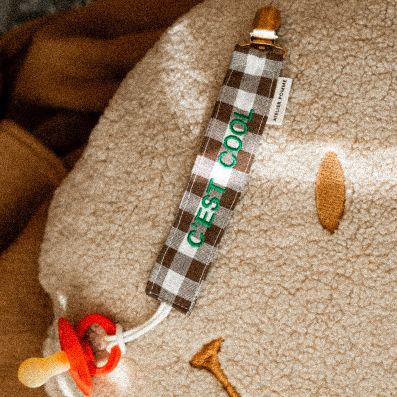 PACIFIER CORD CHECKED | BETTER BROWNIE