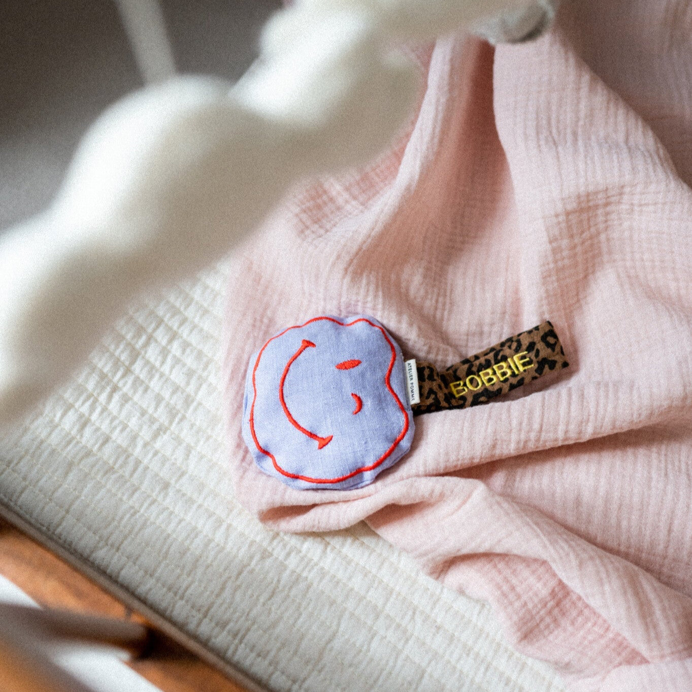 PACIFIER CLOTH POMME | LI-LA LEOPARD