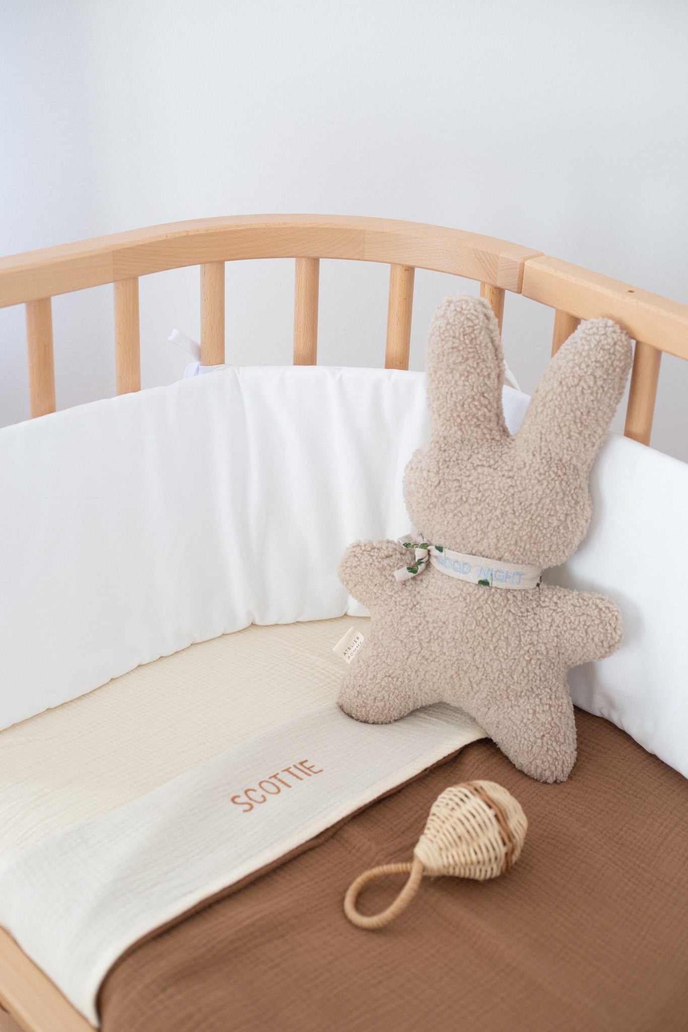 MUSLIN BLANKET BETTER BROWNIE | COT