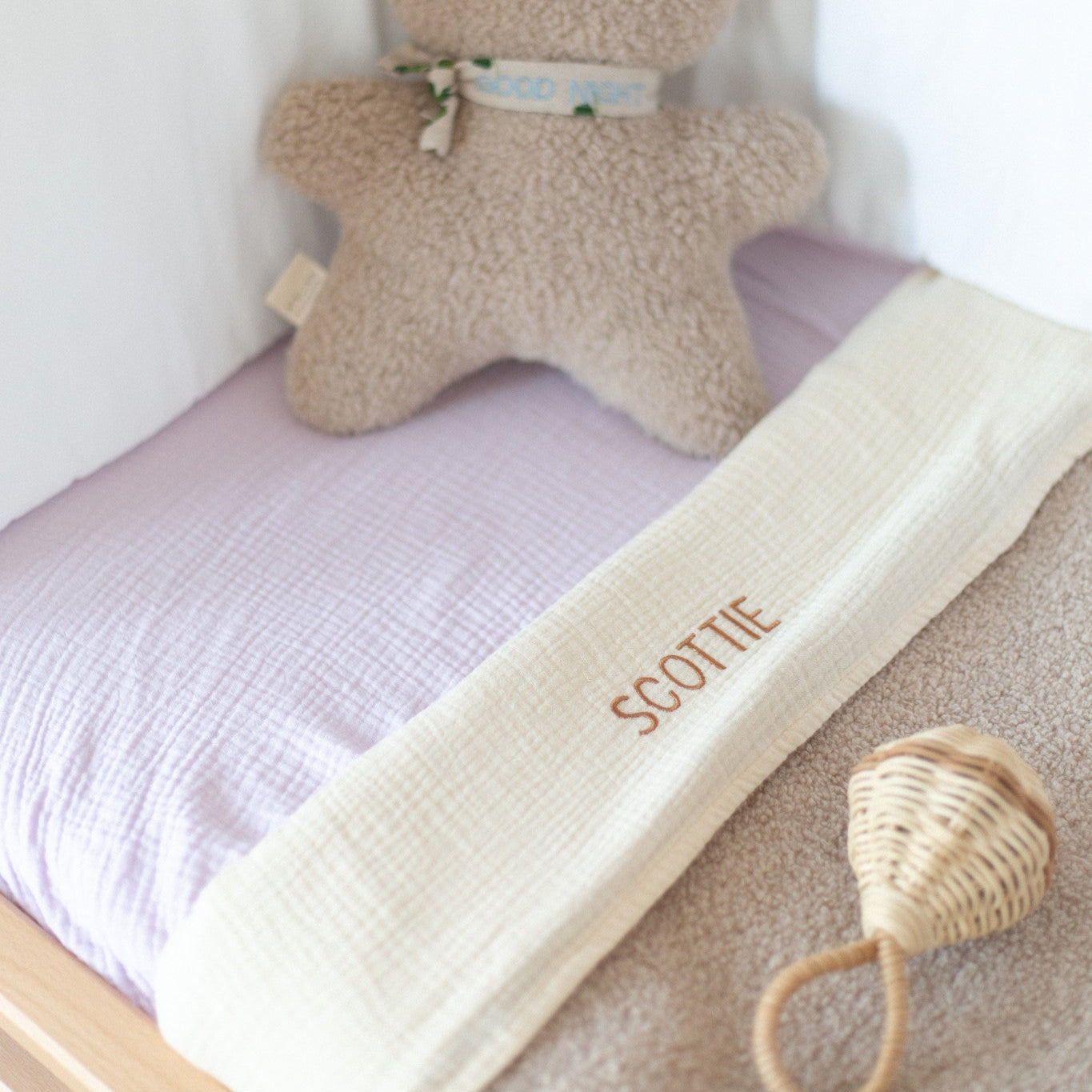 FITTED SHEET CRIB | LUCKY LILA