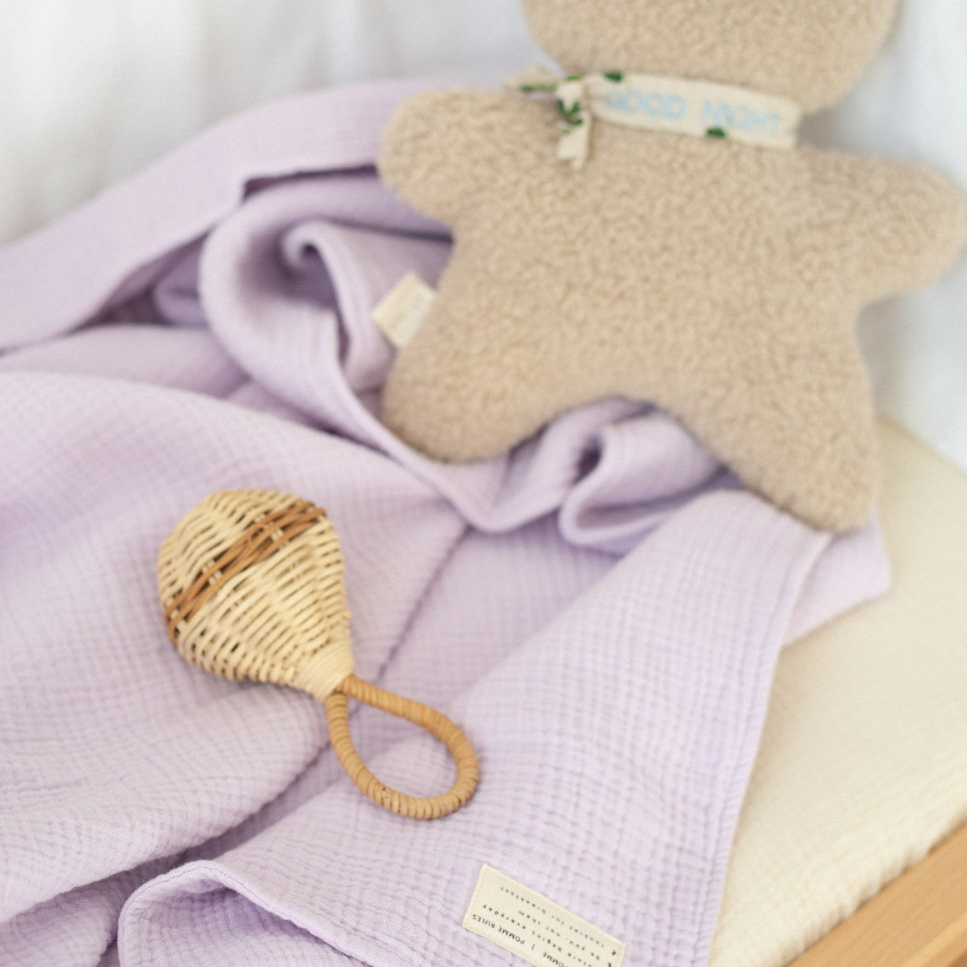 MUSLIN BLANKET BRIB | LUCKY LILA