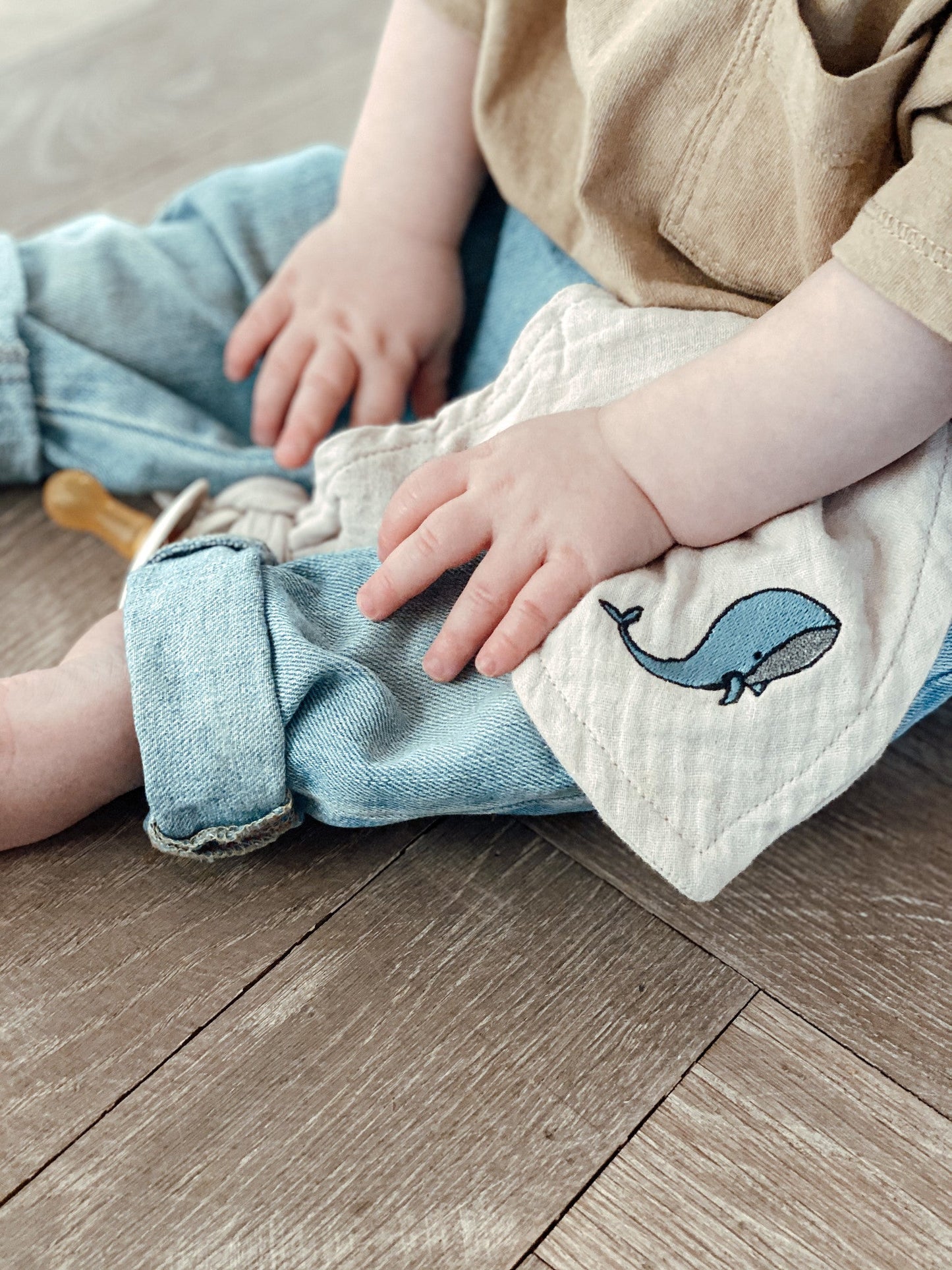 PACIFIER CLOTH - CUDDLE - BONJOUR BEIGE