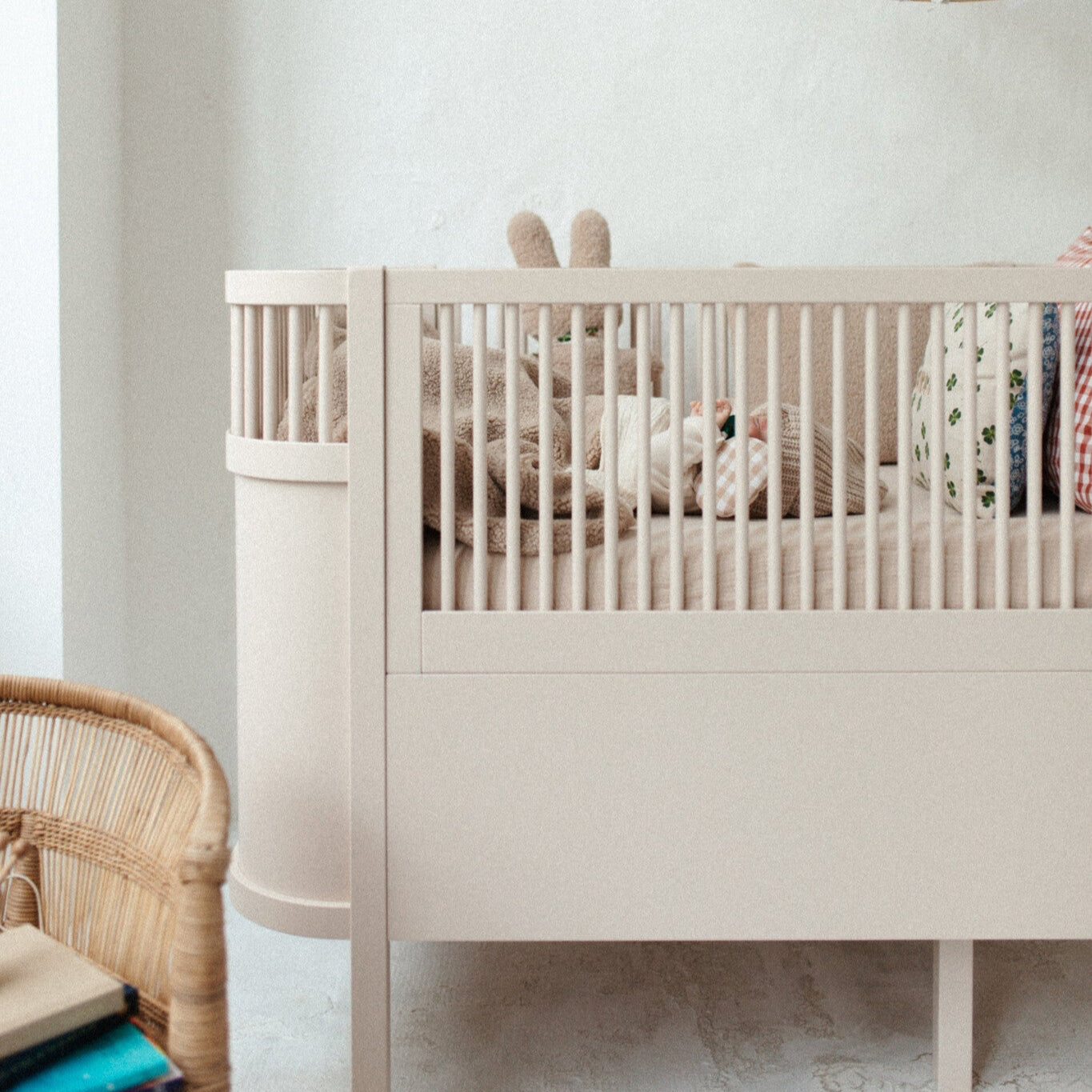 FITTED SHEET COT | BONJOUR BEIGE