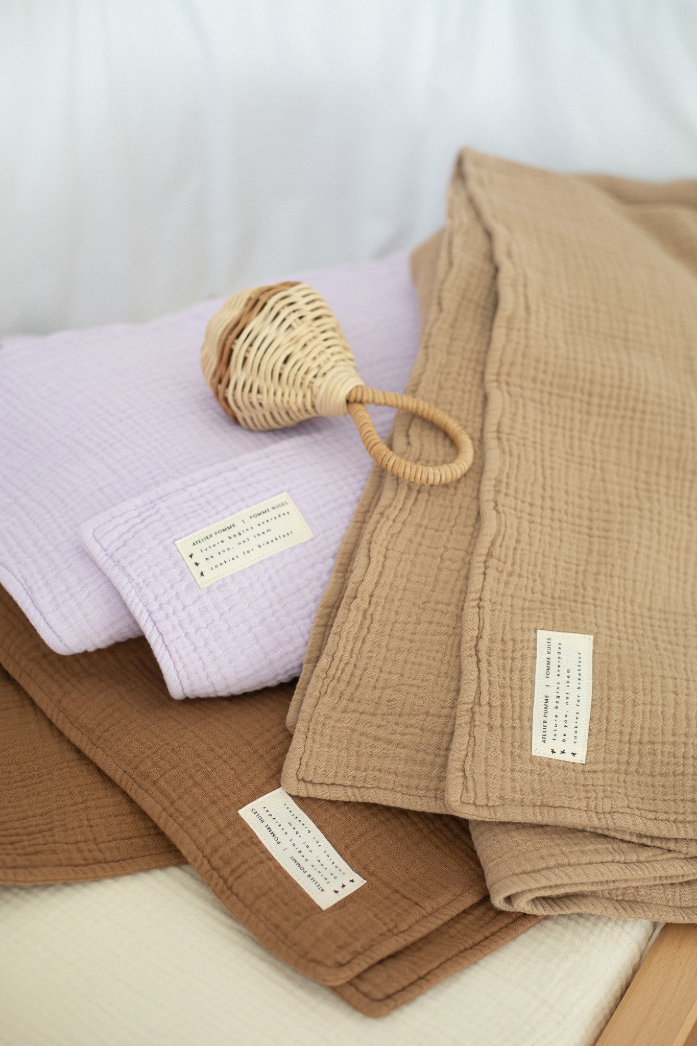MUSLIN BLANKET LUCKY LILA - CRIB