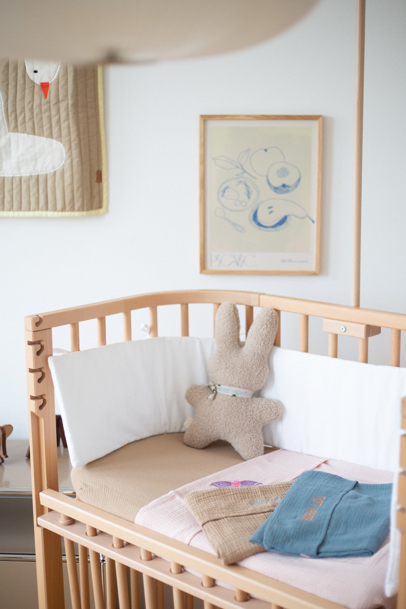 FLAT SHEET CRIB | PINKY PROMISE