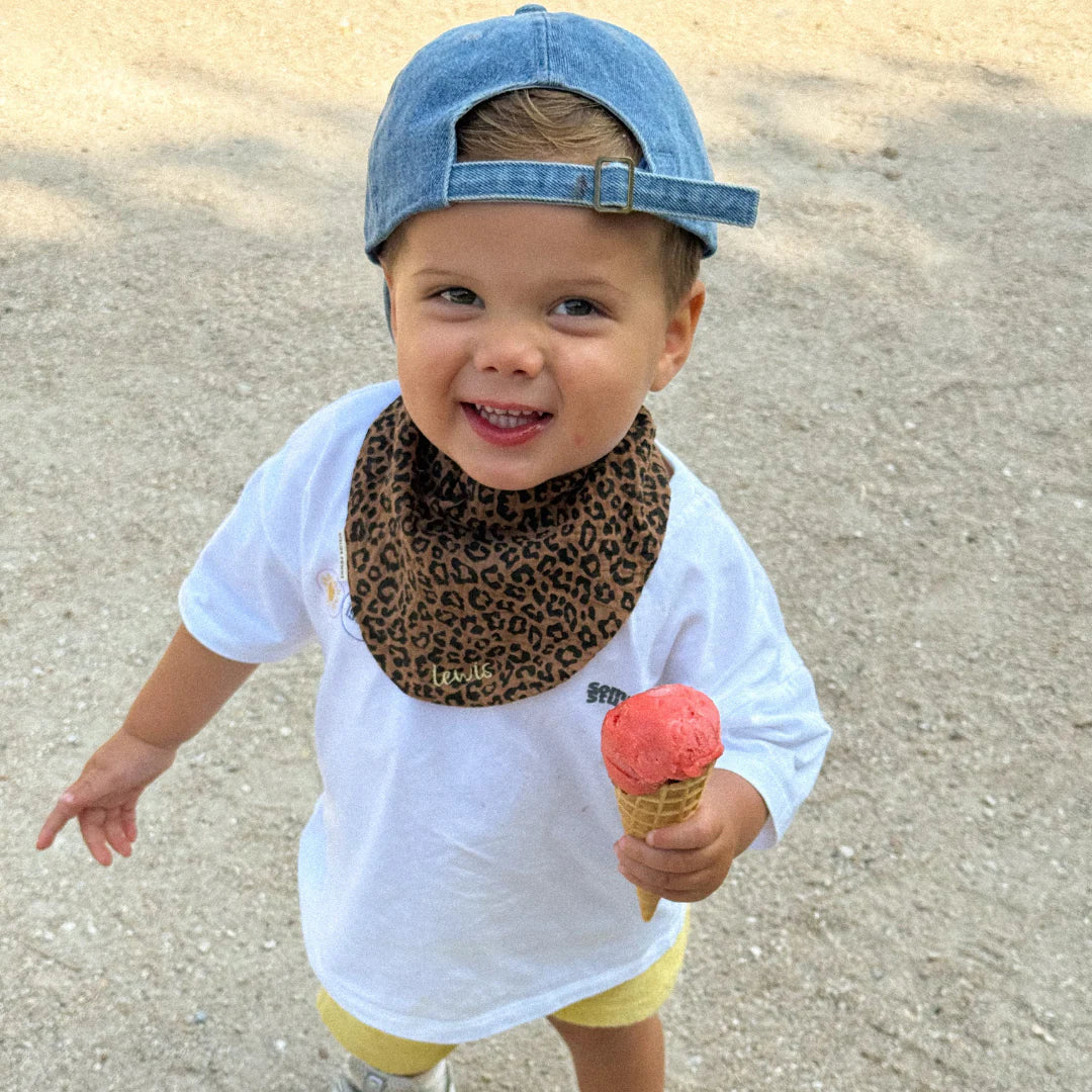 TINY BIB | LEOPARD