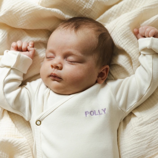 ROMPER WRAP THE BABY | COSY WHITE