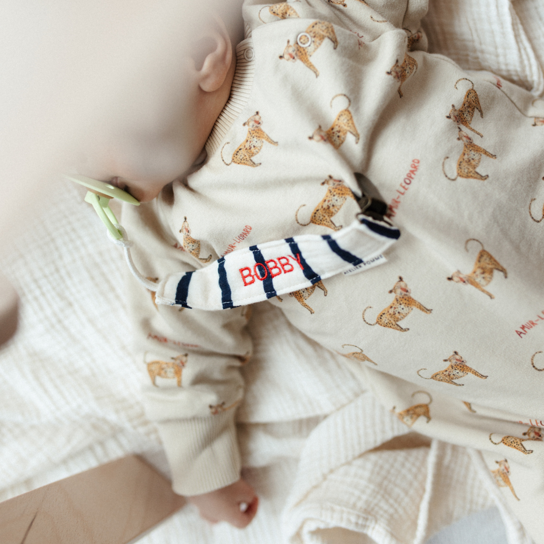 PACIFIER CORD | THE BRETON STRIPE