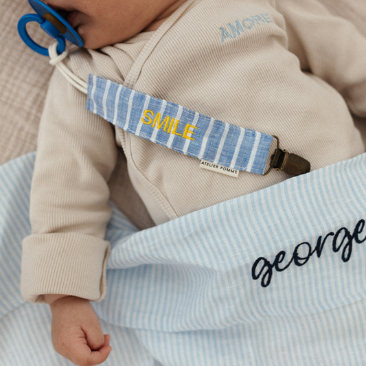 PACIFIER CORD - LOVELY LINEN L'AMOUR