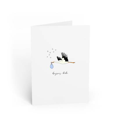 POST CARD | BONJOUR BÉBÉ BOY