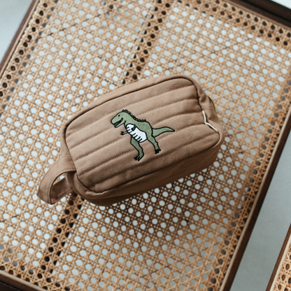 BABY ESSENTIALS POUCH | FINE BROWN